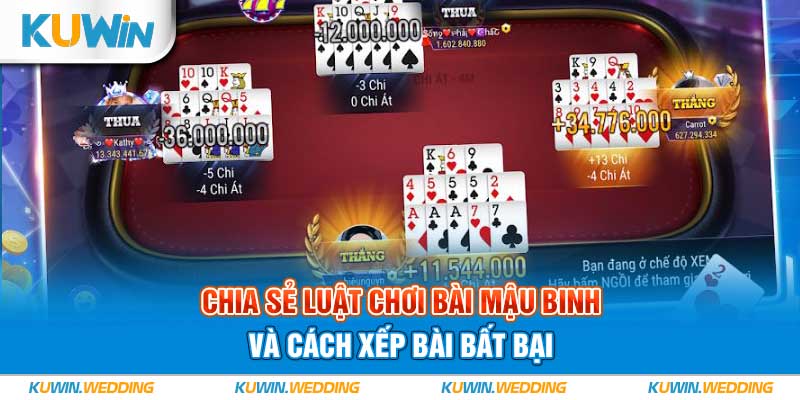 Chia Sẻ Luật Chơi Bài Mậu Binh Và Cách Xếp Bài Bất Bại